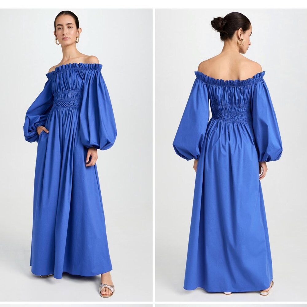 CAROLINE CONSTAS - RAQUELA Azure MEDIUM M 6 8